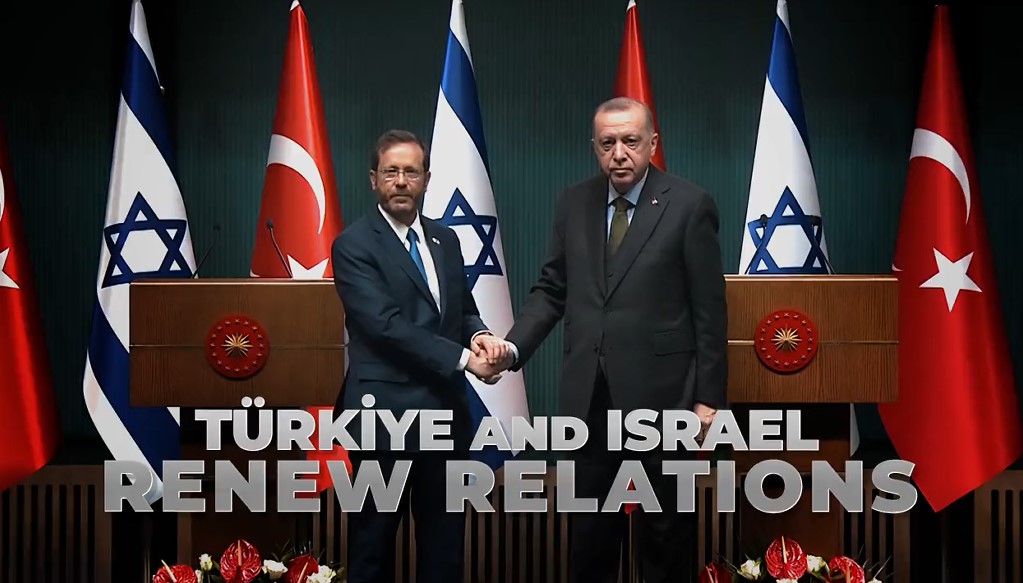 İletişim Başkanlığından İsrail Cumhurbaşkanı Isaac Herzogun Türkiye ziyaretine ilişkin videolu paylaşım