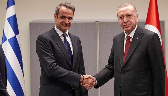 Başkan Erdoğandan Yunan Başbakan Miçotakis ile kritik görüşme! Dünyanın gözü İstanbulda