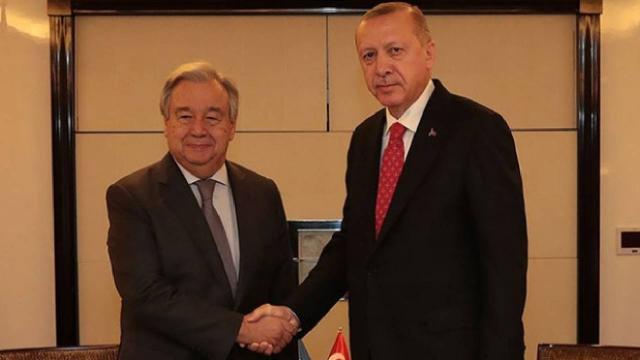 Son dakika: BM Genel Sekreteri Guterresten Başkan Erdoğana teşekkür