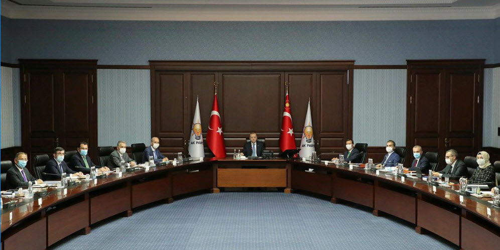 Son dakika: AK Parti MYK Başkan Recep Tayyip Erdoğan liderliğinde toplandı