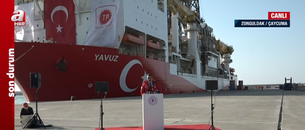 Bakan Fatih Dönmezden Yavuz Sondaj Gemisi Uğurlama Töreninde önemli açıklamalar: Doğu Akdeniz’de de önemli gelişmeler olacak