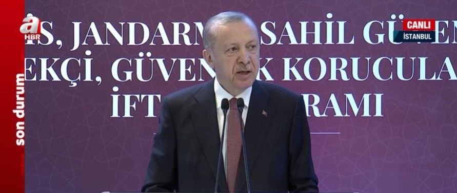 Başkan Erdoğandan polis jandarma ve sahil güvenlik personeli ile iftar programında son dakika açıklamaları