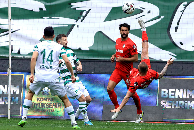Konyaspor evinde Gaziantepi 4 golle devirdi! MAÇ SONUCU: Konyaspor-Gaziantep FK 4-1