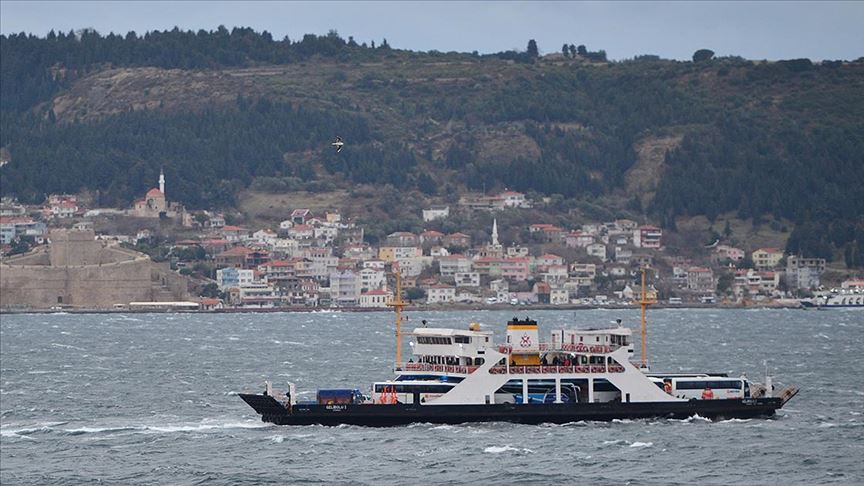 Son dakika: Bozcaada’ya bazı feribot seferleri iptal