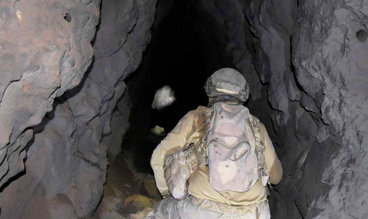 Şırnakta teröristlerin inleri imha edildi! 20 mağara ve 35 sığınak