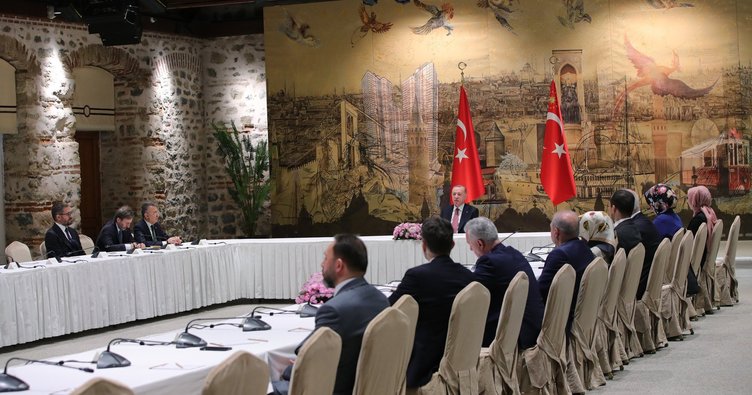 Başkan Erdoğan TÜRGEV heyetini kabul etti