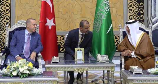 Başkan Recep Tayyip Erdoğan Suudi Arabistanda
