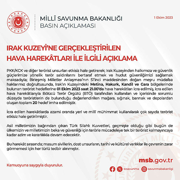 irakin-kuzeyine-hava-harekati-milli-savunma-bakanligi-duyurdu-16-teror-hedefi-vuruldu-1696357273897.jpg Irak'ın kuzeyine hava harekatı! Milli Savunma Bakanlığı duyurdu: 16 terör hedefi vuruldu - 4