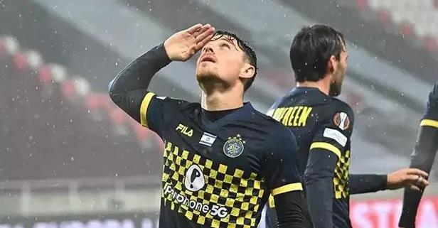 Gavriel Kanichowsky Beşiktaş - Maccabi Tel Aviv maçında bu hareketi yapmıştı