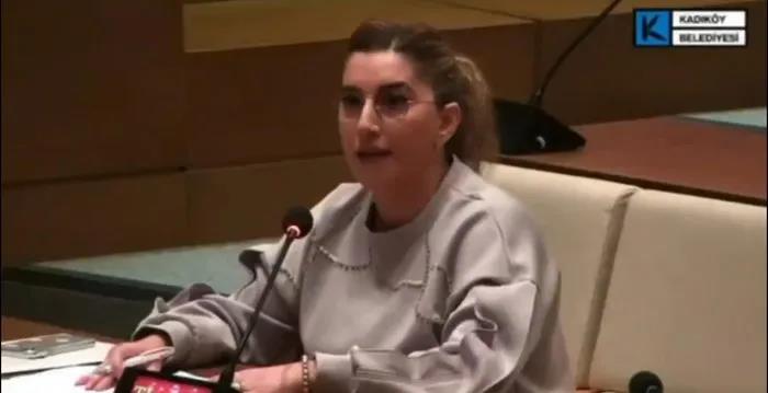 AK Parti Meclis Üyesi Elif Lale Bilgili (Ekran görüntüsü)