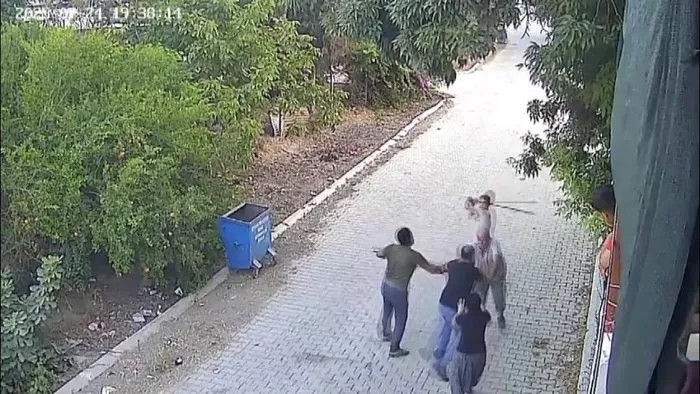 Adana'daki miras kavgasından görüntü