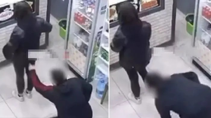 Çiğ köftecideki sapığın genç kızı taciz ettiği anlar (ahaber.com.tr)