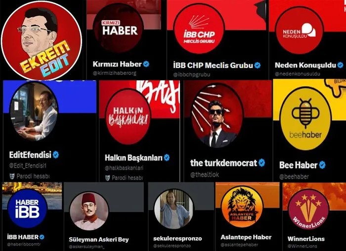 İşte İBB'nin kaynaklarıyla fonlanan Ekrem İmamoğlu'nun trol ağından bazıları (A Haber arşiv)