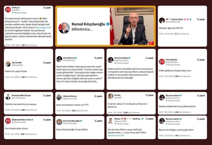 Kılıçdaroğlu'nun paylaşımı İmamoğlu cephesi destekçileri tarafından hedef tahtasına konuldu (X)