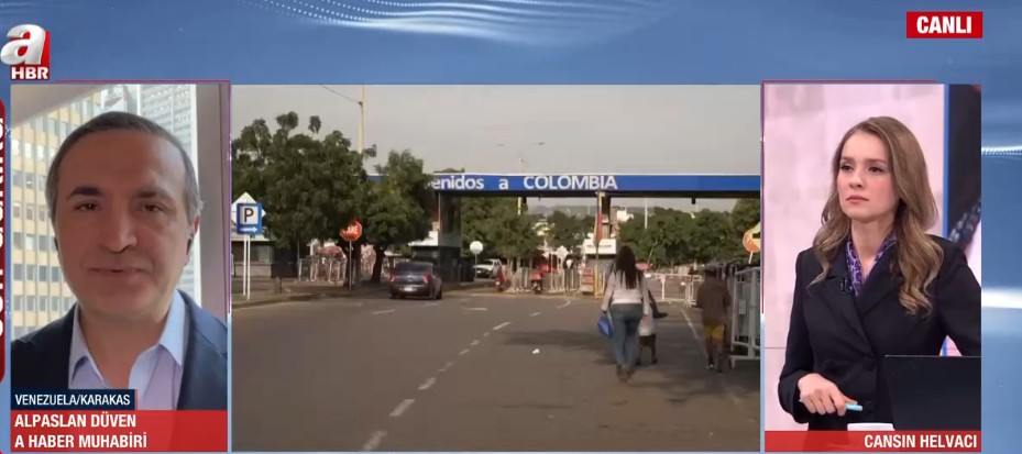 ABD harekatı sonrası Karakas’ta OHAL! Venezuela’ya giren ilk Türk TV’si A Haber oldu