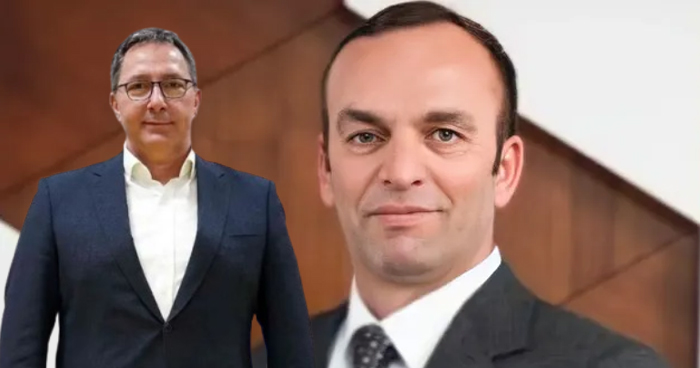 İBB Spor Kulübü Başkanı Fatih Keleş (solda) Sıvacı Adem Soytekin (sağda) 