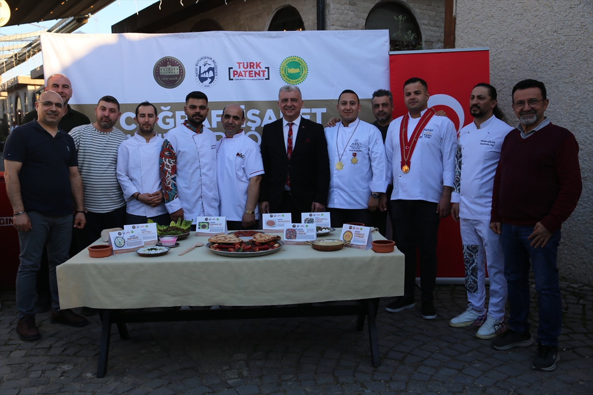 Hatay mutfağının köklü lezzetleri tek tek tescillenmeye devam ediyor
