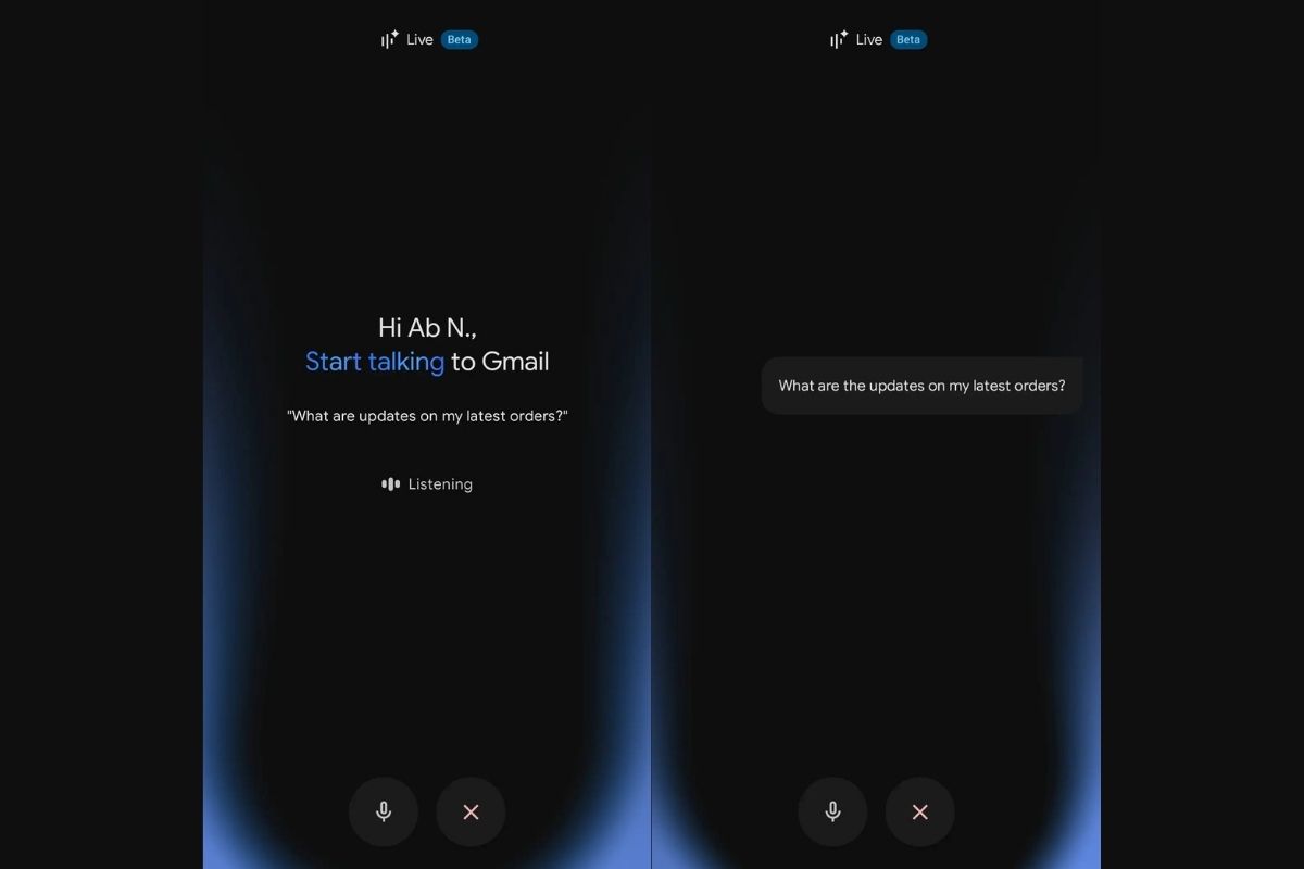 Google'ın Gmail Live özelliğinin beta sürümü erişime açıldı. (Foto: 9to5google)