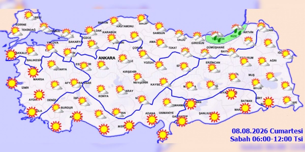 kuzeyde-saganak-guneyde-sicak-hava-etkili-olacak-marmara-ve-kuzey-egede-ruzgar-kuvvetlenecek-1786170327039.jpg 8 Ağustos bölge bölge hava durumu detayları