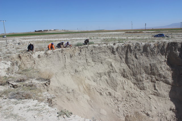 Konya’da korkutan görüntü