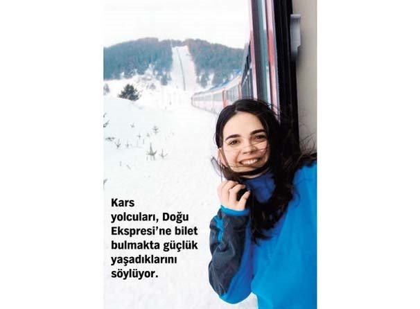 Ankara-Kars arası Doğu Ekspresi seferlerine görülmemiş ilgi