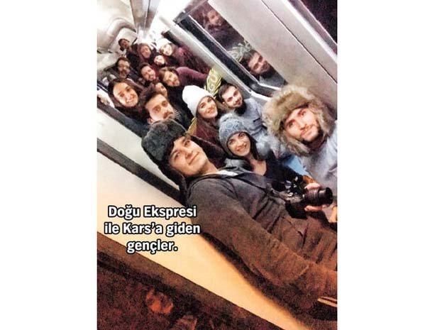 Ankara-Kars arası Doğu Ekspresi seferlerine görülmemiş ilgi