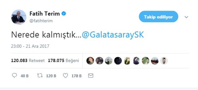 Galatasaray’la anlaşan Fatih Terim’le ilgili sürpriz bir detay