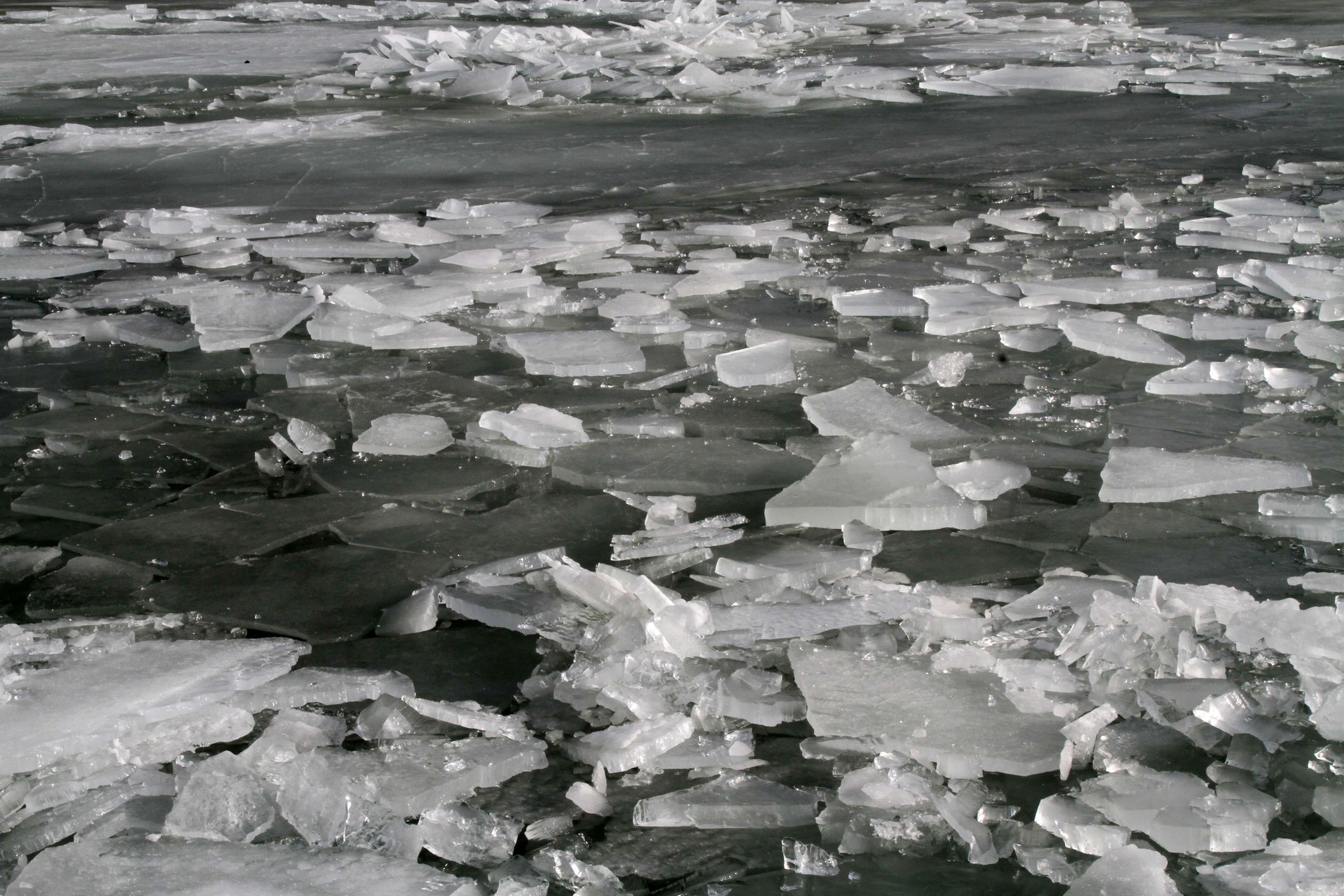 Çıldır Gölü’nde kutupları aratmayan manzara