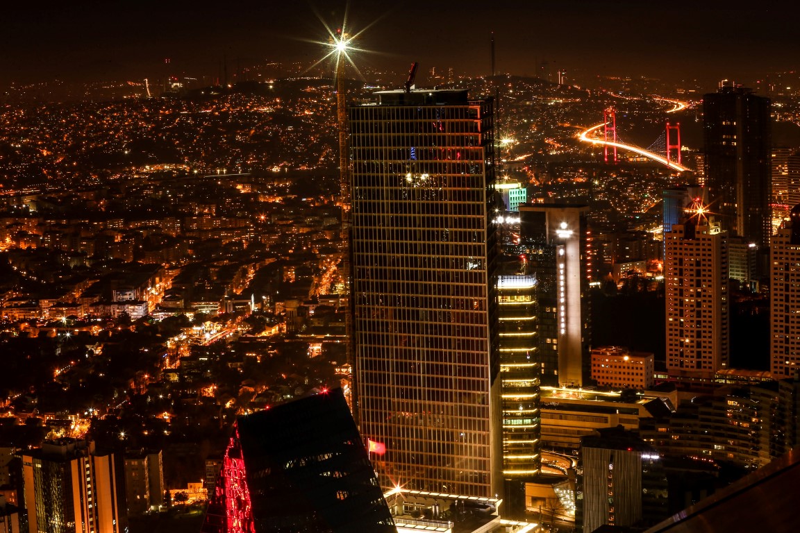 İstanbul’un en yüksek binasından kent bir başka görülüyor