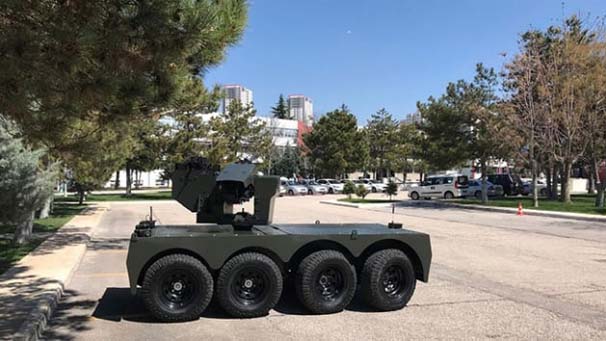 Türkiye’nin yeni insansız kara aracı: Tarantula