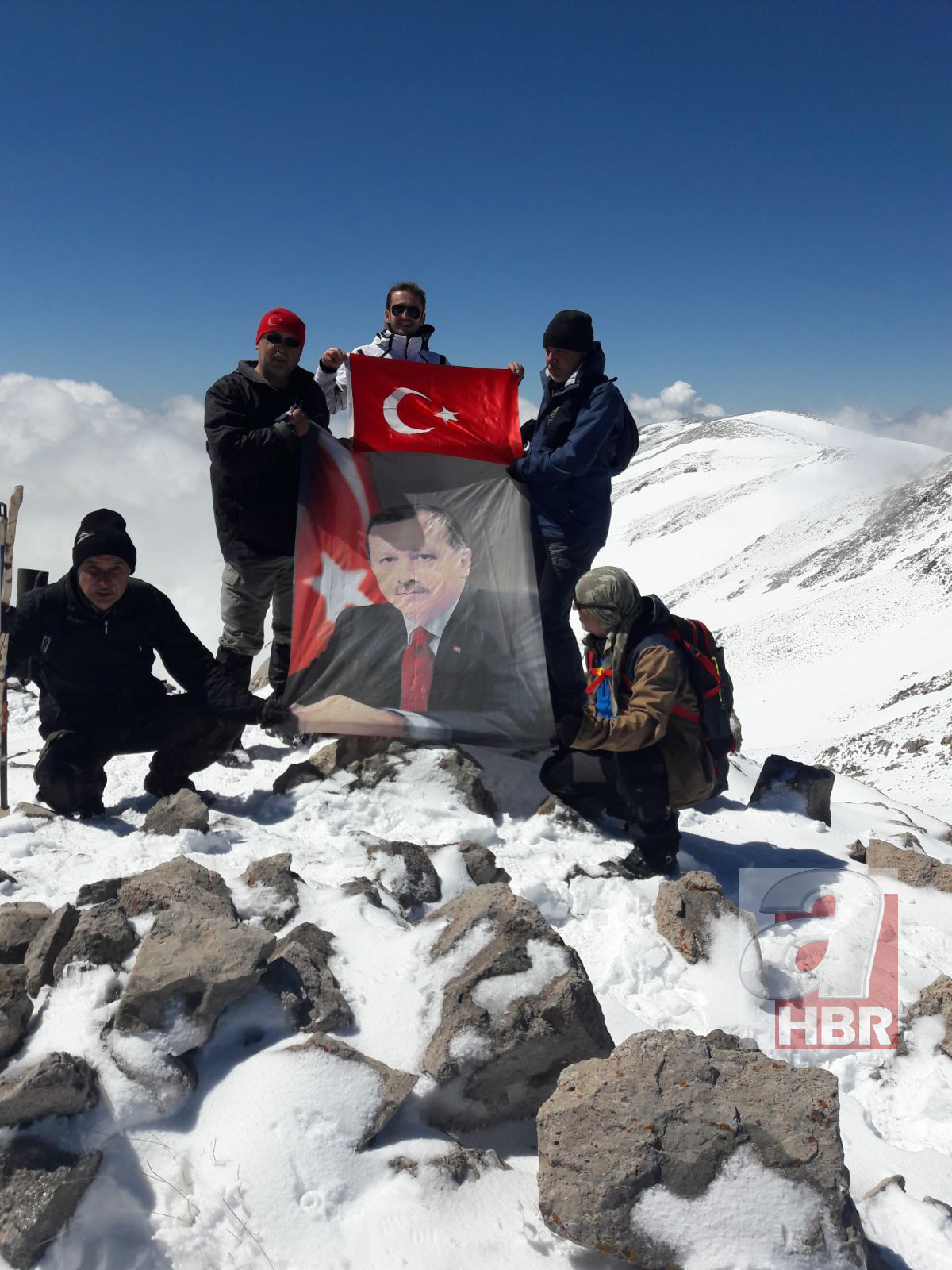 Bulutların üzerinden Erdoğan’a SELAM yola DEVAM mesajı