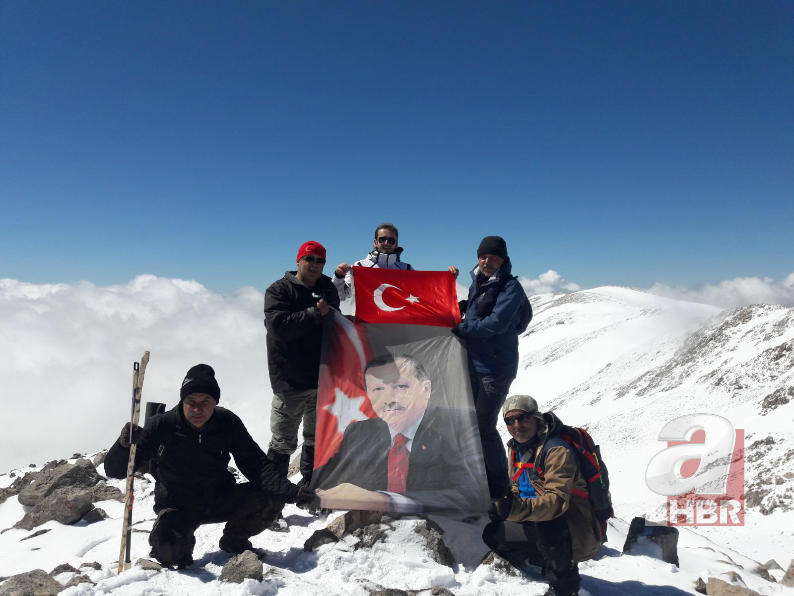 Bulutların üzerinden Erdoğan’a SELAM yola DEVAM mesajı
