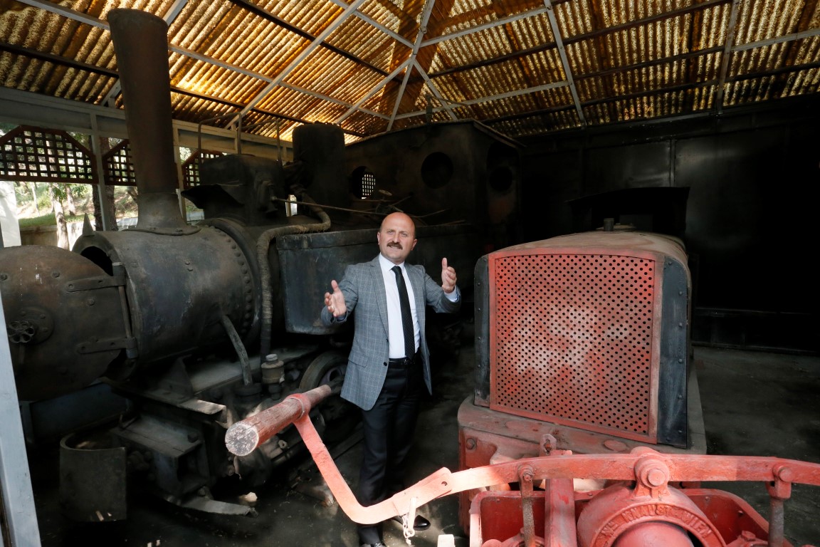 Amasya’da paylaşılamayan lokomotifler