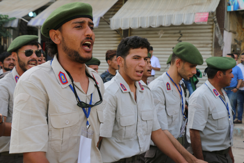 Afrin’de Suriyeli polisler göreve başladı