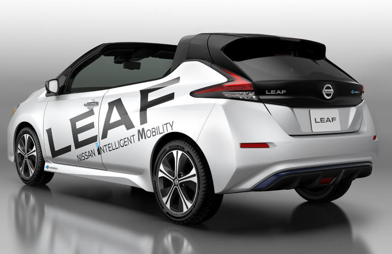 Nissan’dan üstü açılır otomobil: Nissan LEAF Open Car