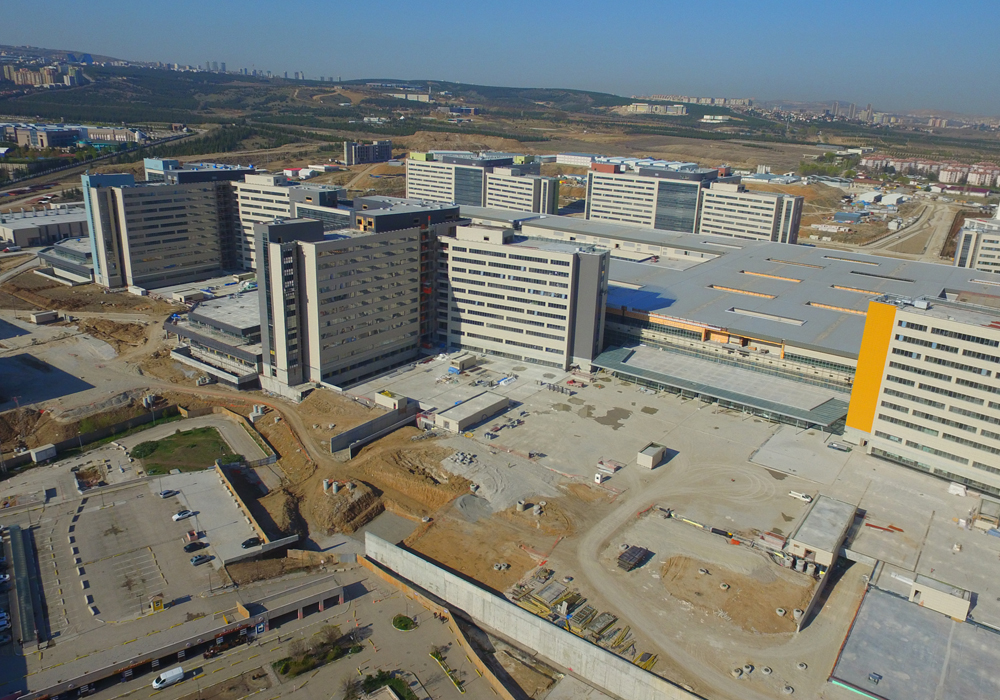 Dünyanın en büyük hastane kompleksi Ankara Bilkent Şehir Hastanesi açılıyor