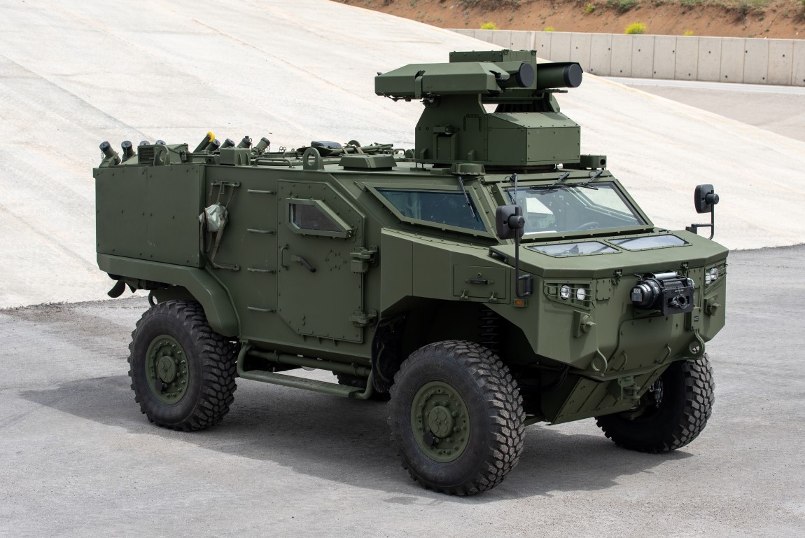 Türkiye’nin tank avcısı Pars 4x4 görücüye çıktı