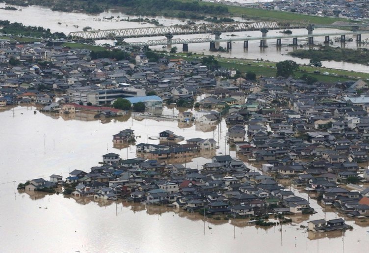 Japonya’daki sel felaketinde ölü sayısı artıyor