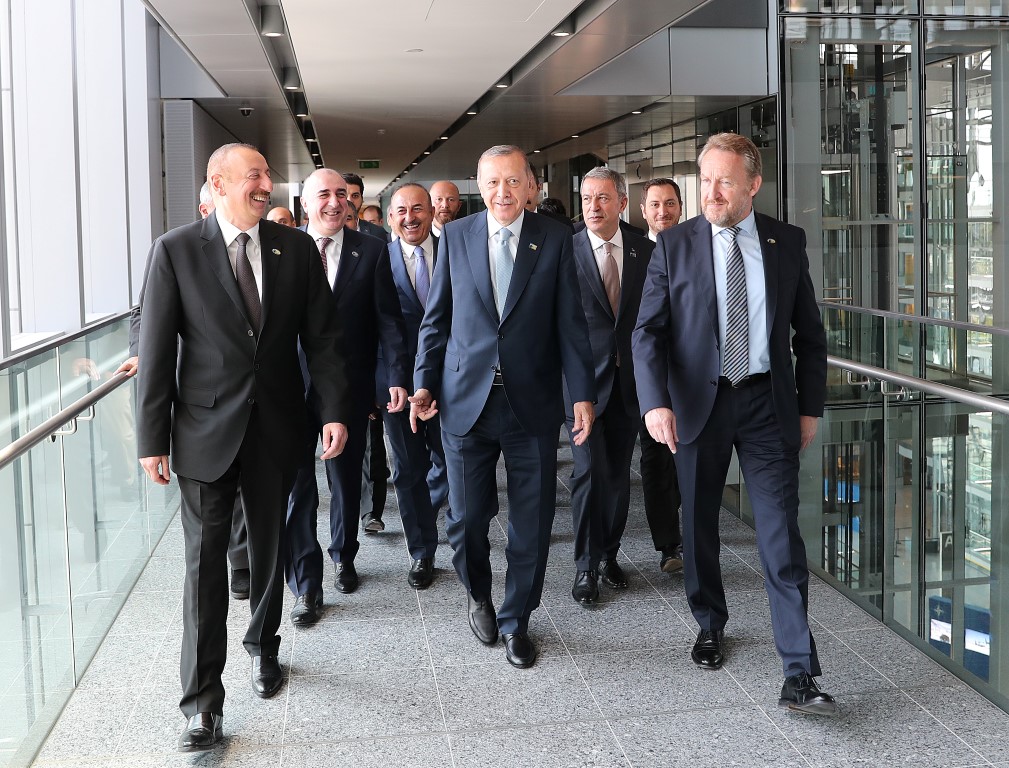 Başkan Erdoğan Brüksel’de İlham Aliyev ve Bakir İzetbegovic ile üçlü görüşme yaptı