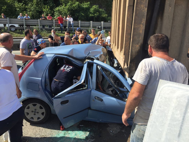 Kazada ağır yaralanan 112 çalışanı Tuğba kurtarılamadı