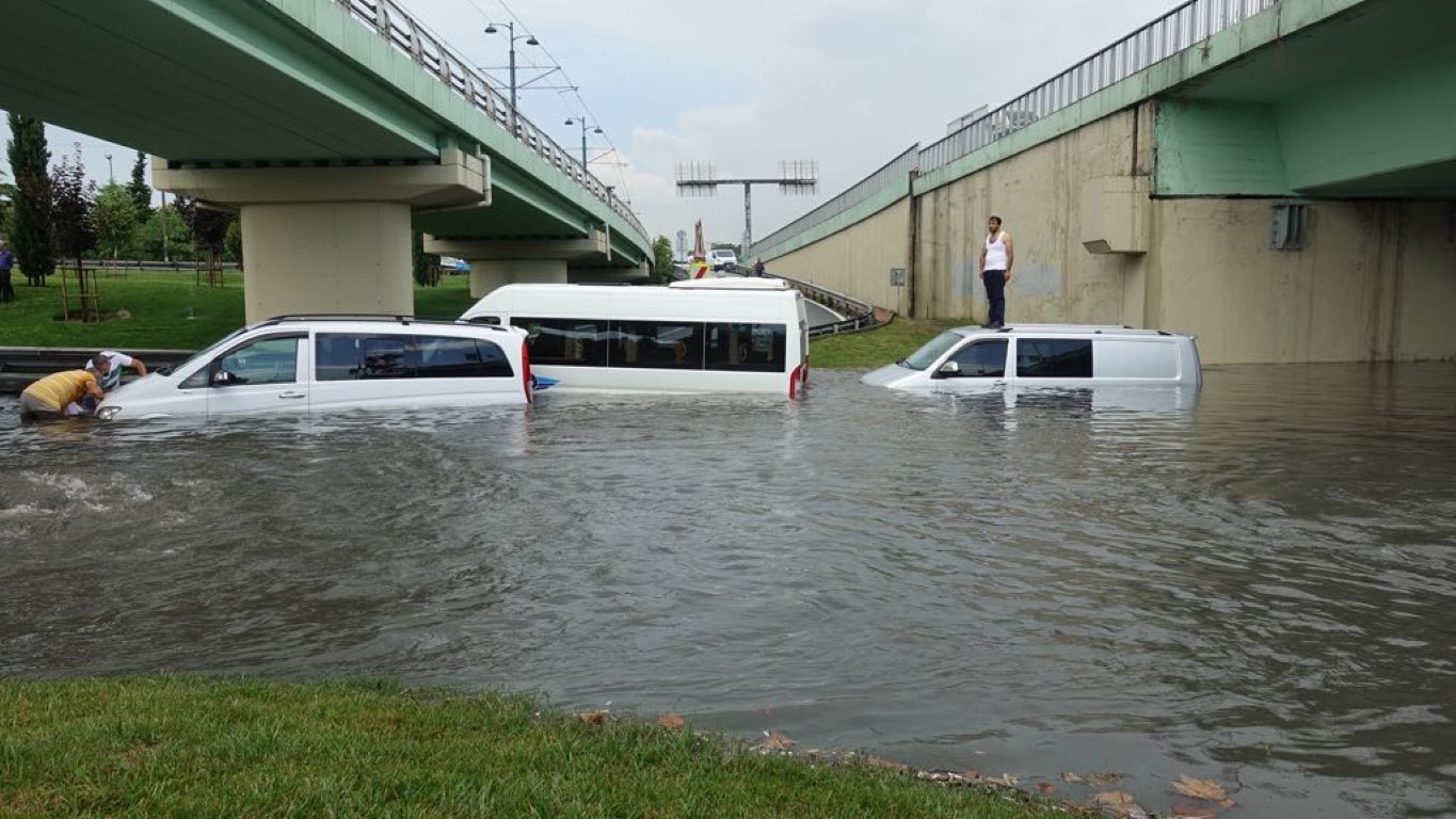 İstanbul’da şiddetli yağış