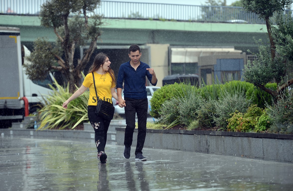 İstanbul’da şiddetli yağış