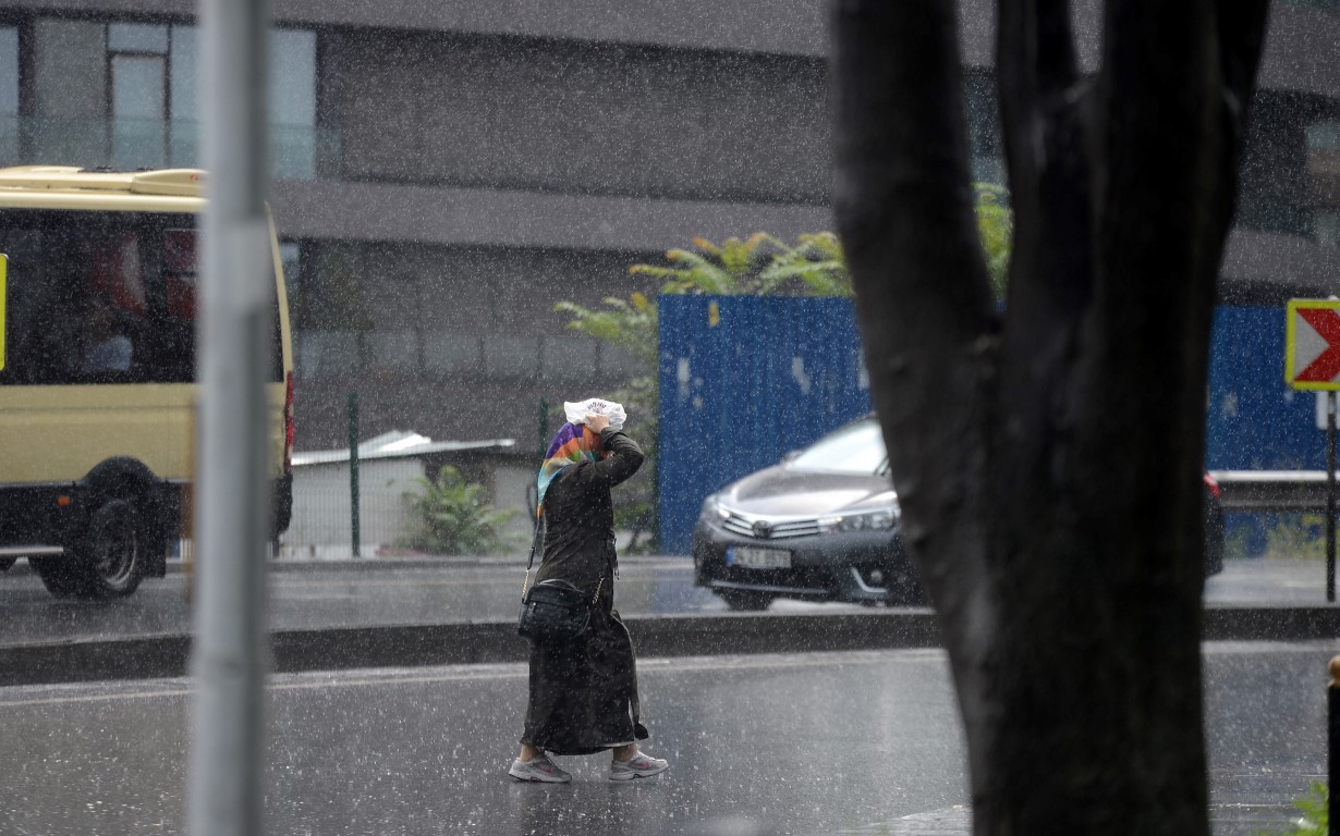 İstanbul’da şiddetli yağış