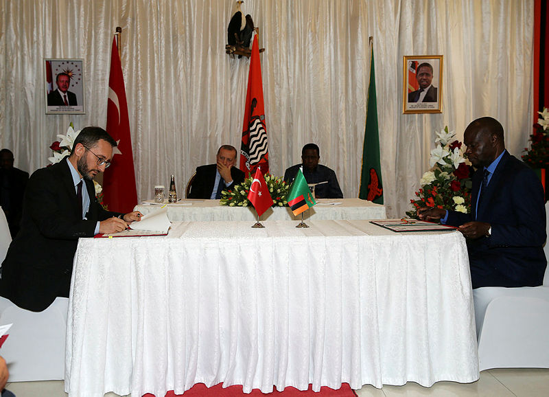 Türkiye ile Zambiya arasında imzalanan 12 anlaşmadan en önemlisi...