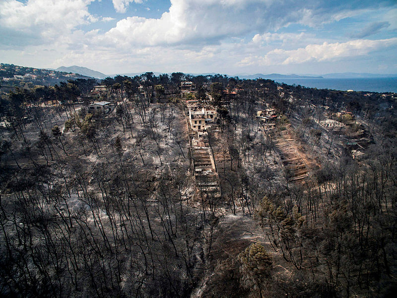 Yunanistan’daki büyük yangında önce FETÖ’cüler kurtarılmış