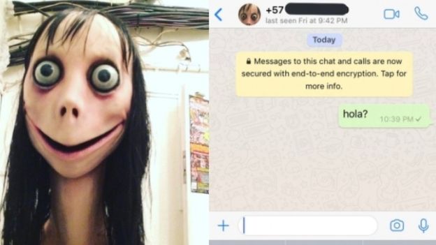 WhatsApp’tan yayılan Momo polisi alarma geçirdi