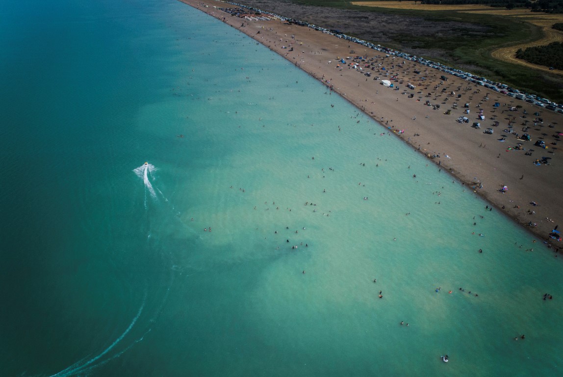 Antalya sahili değil, Konya Ovası