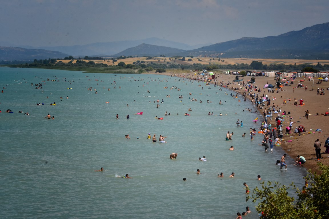 Antalya sahili değil, Konya Ovası