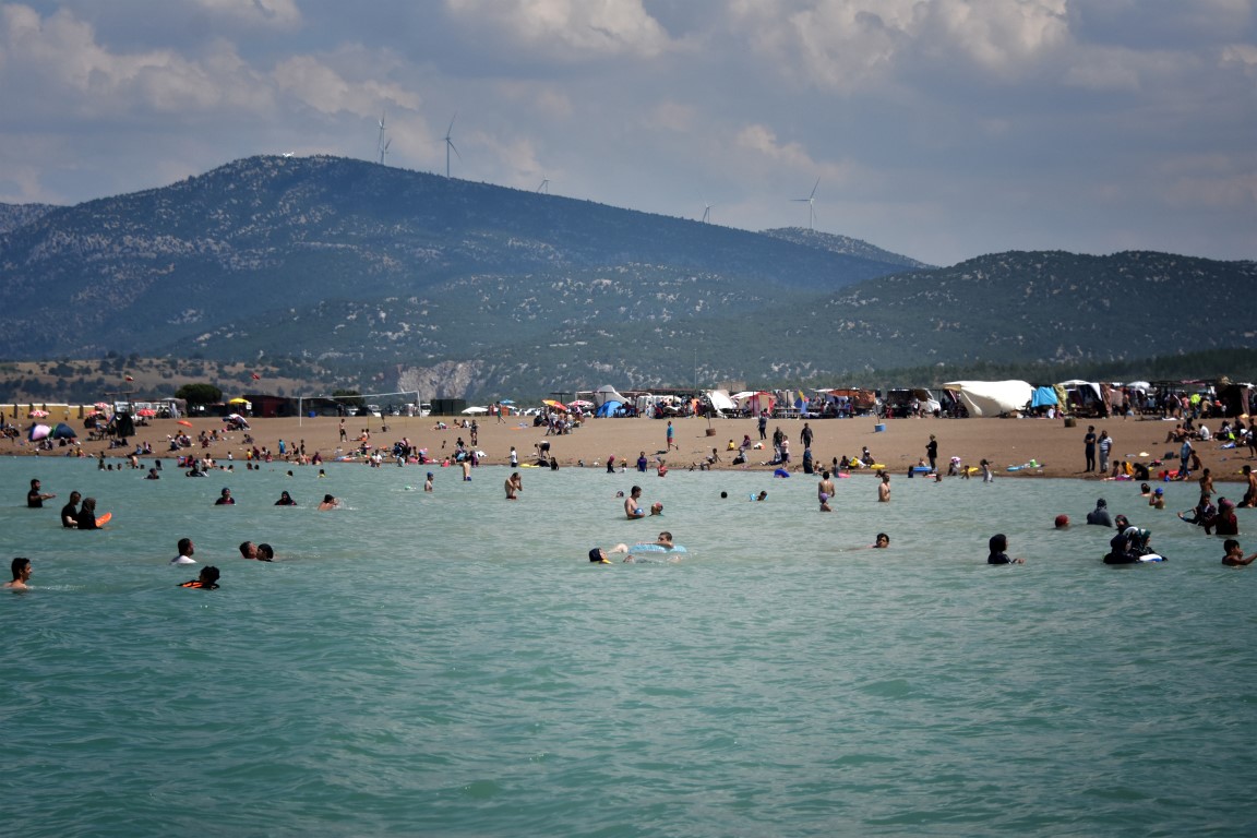 Antalya sahili değil, Konya Ovası