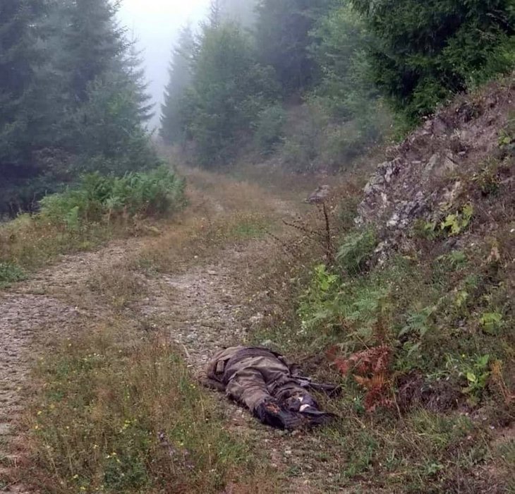 Gümüşhane’de öldürülen teröristler su aramaya çıkmış